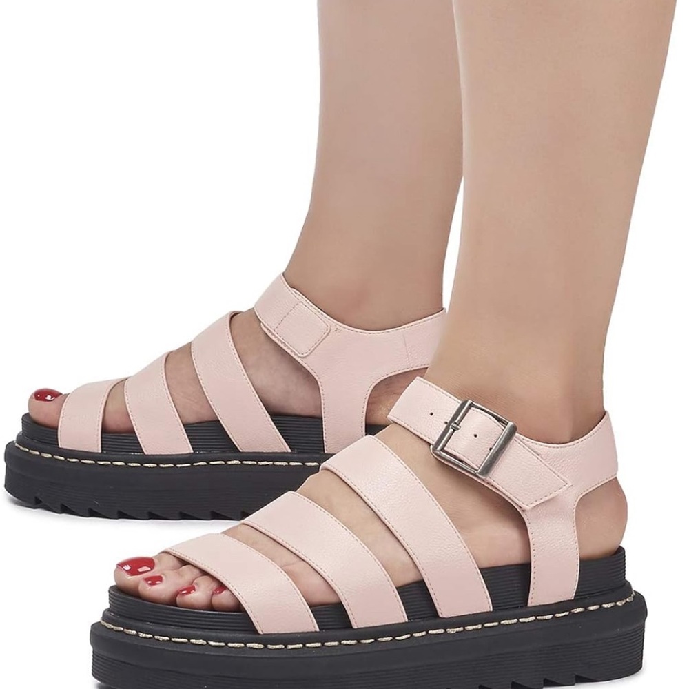 Union Bay " Dolce " platform sandals. - Picture 1 of 8